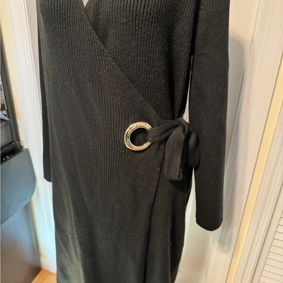 Monroe and Main Faux Wrap Sweater Dress XL - Picture 3 of 8